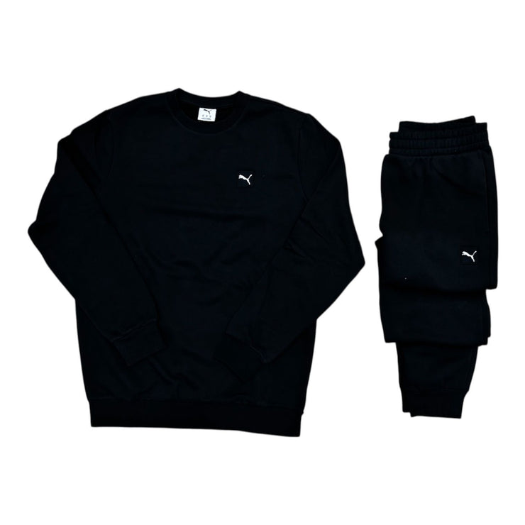 TUTA GIROCOLLO TOTAL BLACK