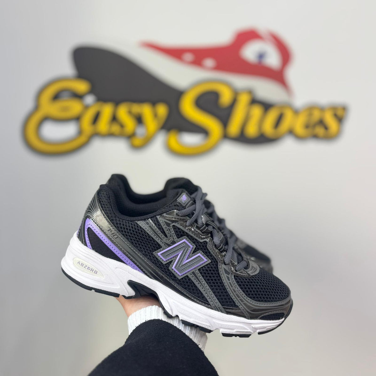 NB 740 PURPLE BLACK