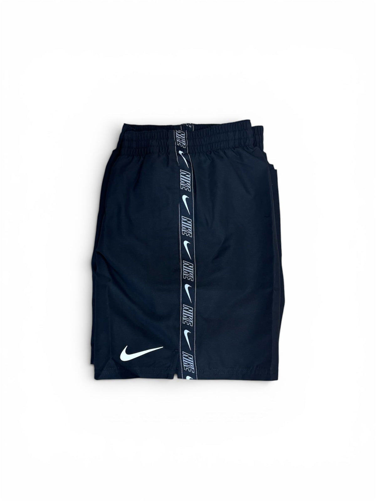 COSTUME NERO CON SWOOSH LATERALI