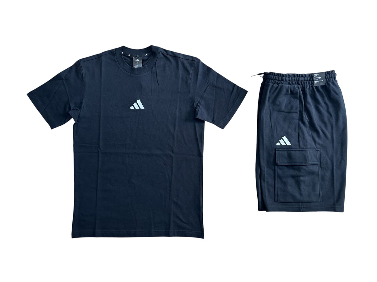 T-SHIRT+SHORT TOTAL BLACK