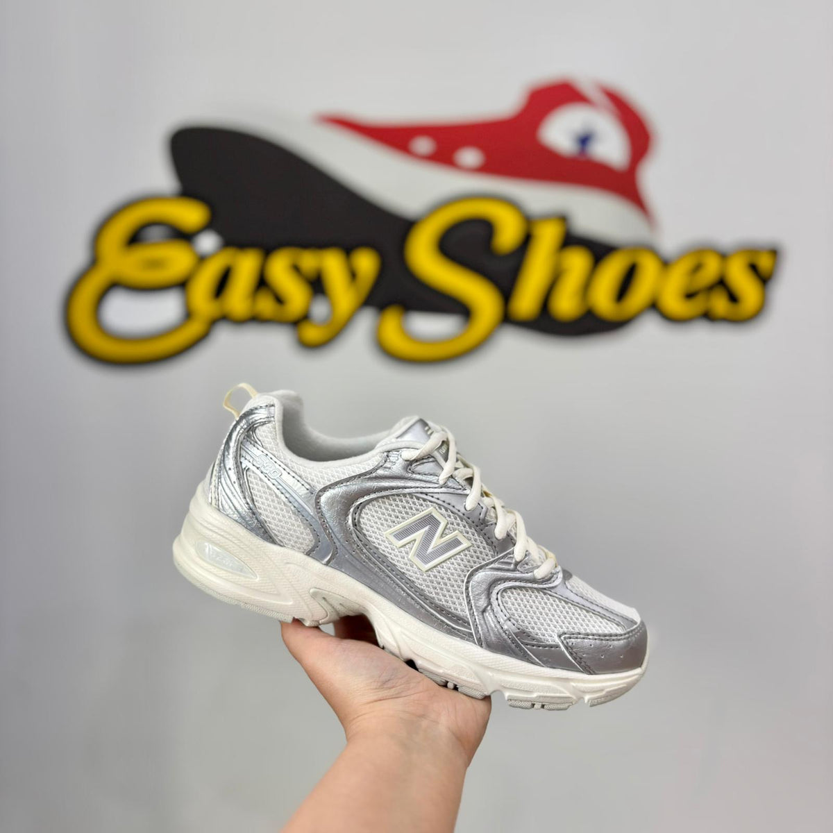 NB 530 SILVER CREAMY